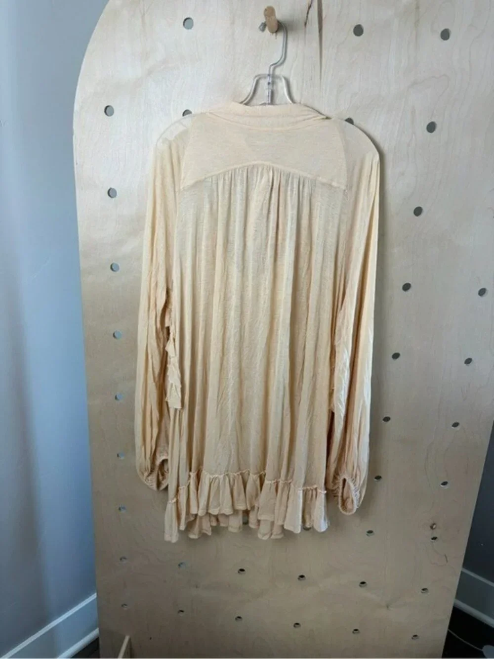 Free People Free-est Ponza Tunic in Sand Women’s Size XL